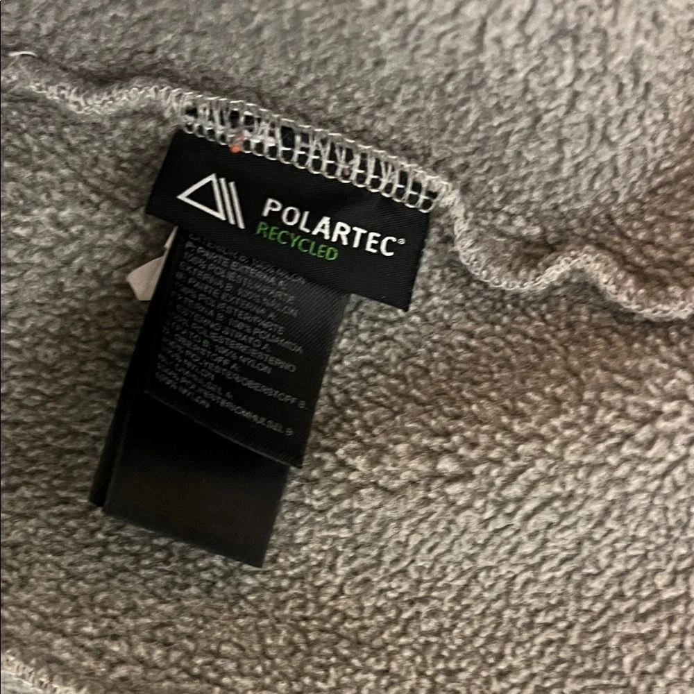 The North Face Tan and Gray Fleece Jacket - Picture 4 of 6